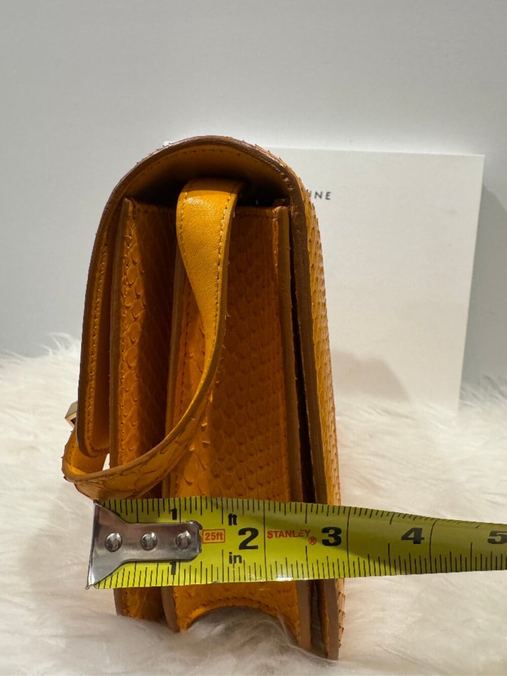 Celine Python Box - Medium - Picture 13 of 15